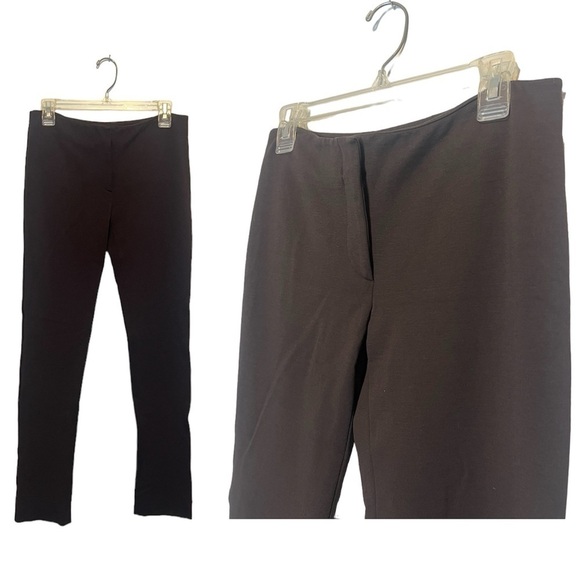 M Missoni Dark Brown Tapered Leg Dress Pants 6 - Picture 1 of 13